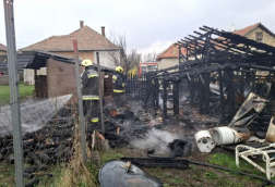 tűzoltás Dövényen