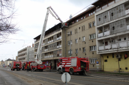 tűzoltás Miskolcon