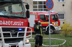 tűzoltás Miskolcon