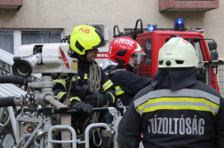 tűzoltás Miskolcon